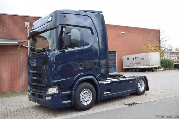 Standardní tahač Scania S 450 Highline 2xTank LED Vollluft Retarder