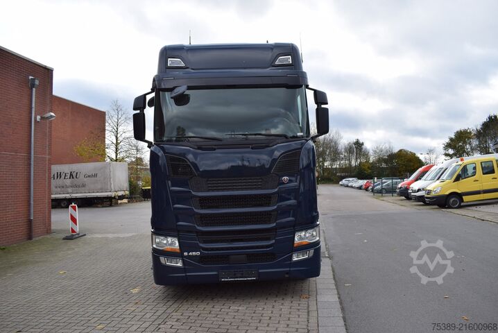 Standardní tahač Scania S 450 Highline 2xTank LED Vollluft Retarder