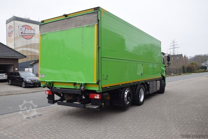 Camião de bebidas Daf CF 410 Böse Schwenkwandkoffer 7,10mLBW 2Ton