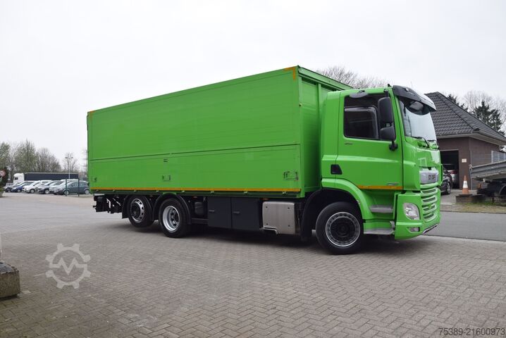 Camião de bebidas Daf CF 410 Böse Schwenkwandkoffer 7,10mLBW 2Ton