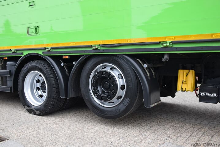 Camião de bebidas Daf CF 410 Böse Schwenkwandkoffer 7,10mLBW 2Ton