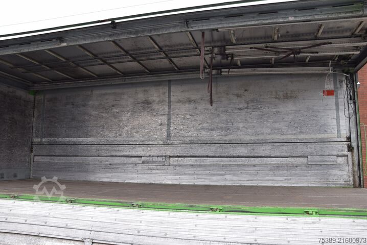 Camião de bebidas Daf CF 410 Böse Schwenkwandkoffer 7,10mLBW 2Ton