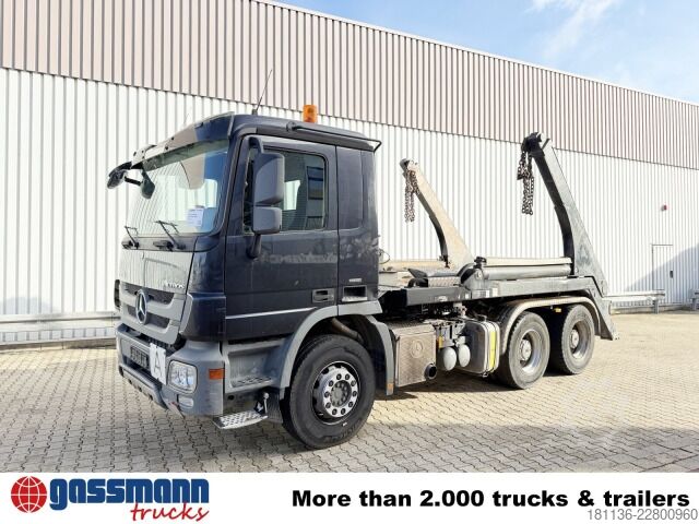 Tipvogn Mercedes-Benz Actros 2641 K 6x4, Tele-Absetzanlage