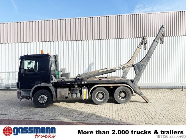 Billenő teherautó Mercedes-Benz Actros 2641 K 6x4, Tele-Absetzanlage, Funk