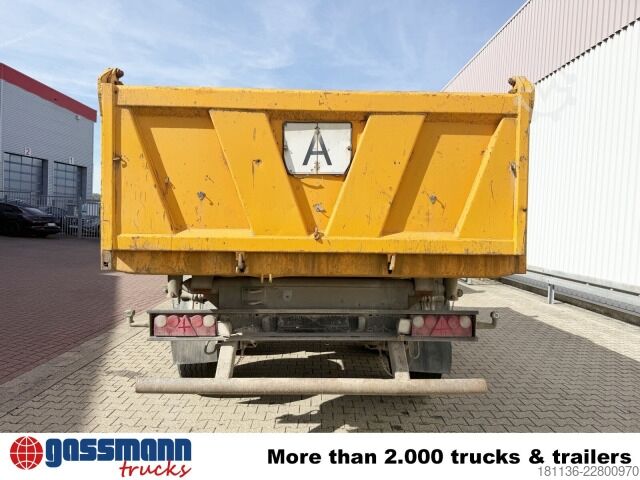 Tresidet tipvognstrailer Langendorf TK 18/13, Stahlbordwände ca. 10,5m³