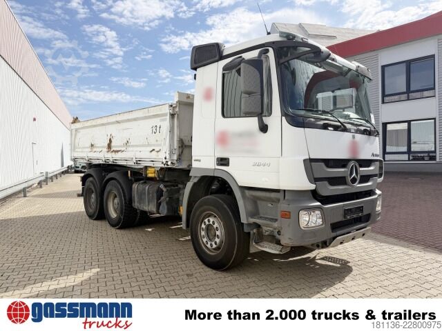 Tipvogn Mercedes-Benz Actros 2644 K 6x4, Bordmatik