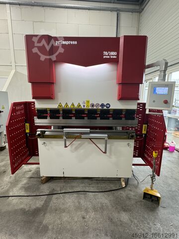 Kantbank plooibank PRIMAPRESS 1600 x 70 Ton