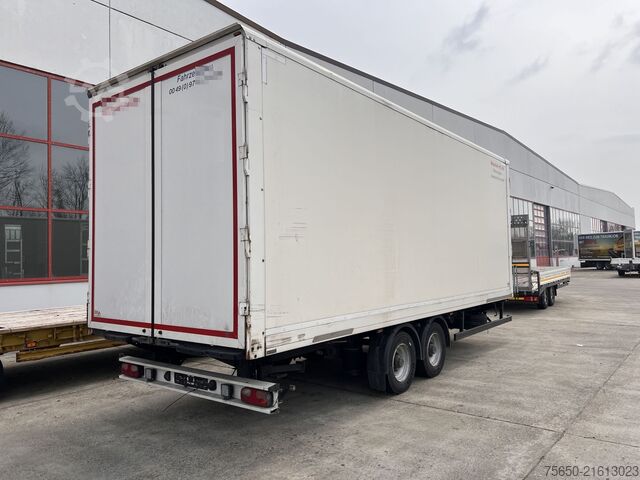 Koffer aanhanger Möslein TKO 105 D Schwebheim  Tandemkoffer Durchladbar