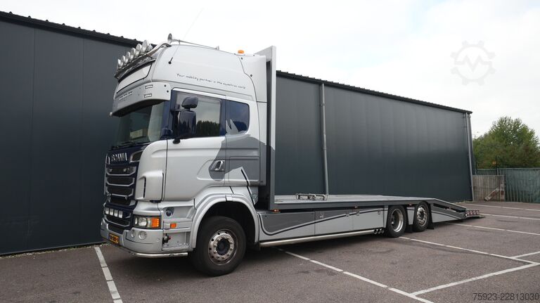 Autószállító furgon Scania R 620 V8 6x2 Car/Machine transport