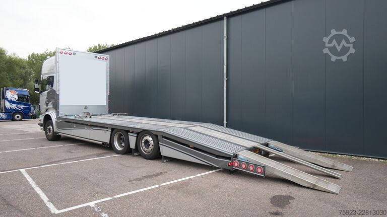 Autószállító furgon Scania R 620 V8 6x2 Car/Machine transport