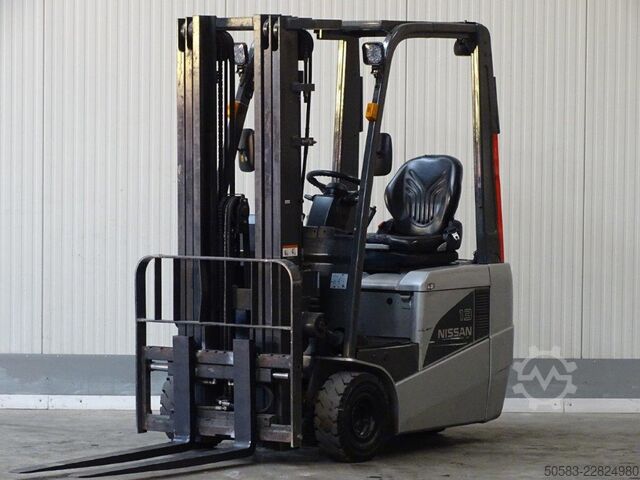 Elektrisk 3 -hjulet gaffeltruck Nissan S1N1L13Q - TRIPLEX