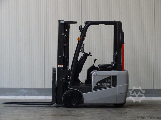 Elektrisk 3 -hjulet gaffeltruck Nissan S1N1L13Q - TRIPLEX