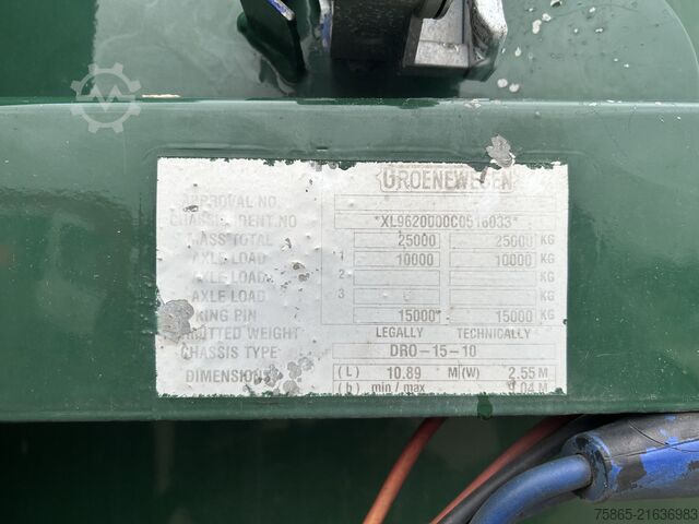 Koffer Groenewegen DRO-15-10 B City / Box / Accu Pack / Loadlift /...