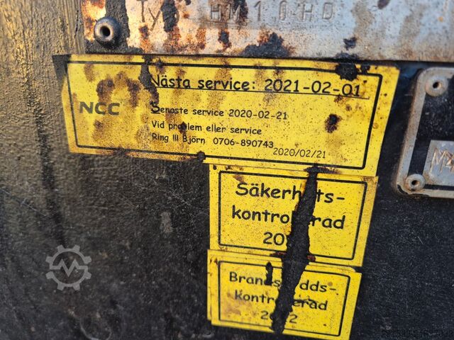 Asphalt paver Savalco HM10HD