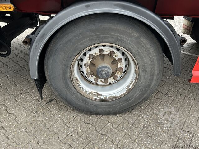 Koffer Groenewegen Jumbo DRO-14-18 BB / Steer Axles defect / Box /...