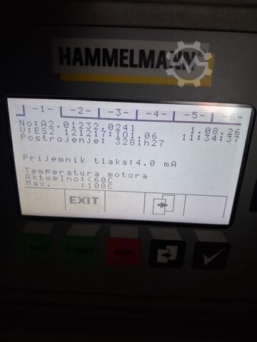 Getto d'acqua ad alta pressione Hammelmann HDP 232