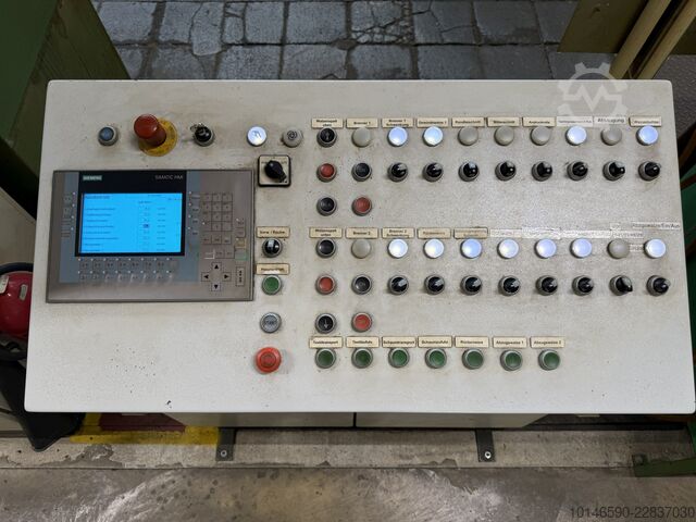 Línea de laminación por llama, ancho de trabajo 2.000 mm Schmitt Maschinen Duplex flame lamination line