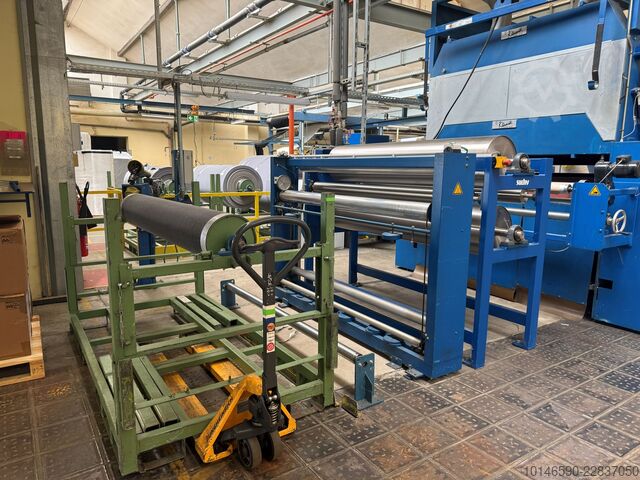 Línea de laminación con calandra Klieverik Klieverik LFC 131