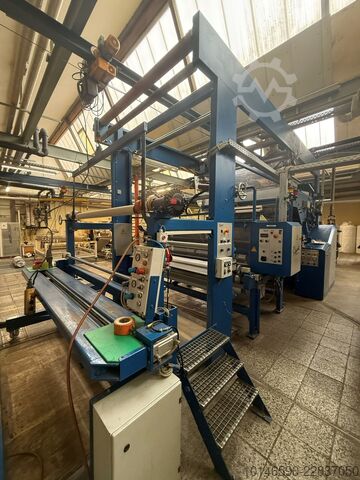 Línea de laminación con calandra Klieverik Klieverik LFC 131
