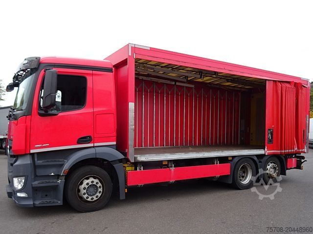 Drankentruck MERCEDES-BENZ 2540 Antos*6,9 m Schiebeplane*NLA*LBW*Kamera*TOP