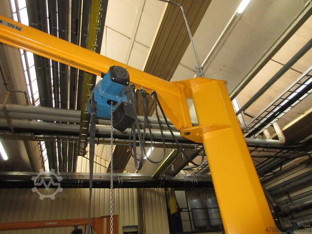 Saeulenschwenkkran Schwenkkran Kettenzug Demag KBK Kran Drehkran Hallenkran L 3m Demag KBK2 125Kg + DC Kettenzug H3,5m
