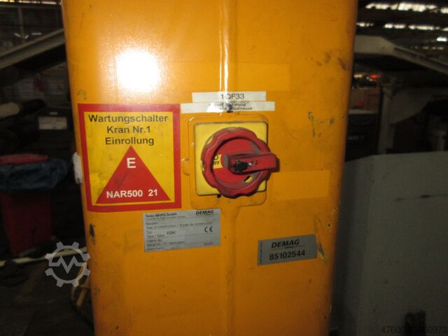Saeulenschwenkkran Schwenkkran Kettenzug Demag KBK Kran Drehkran Hallenkran L 3m Demag KBK2 125Kg + DC Kettenzug H3,5m