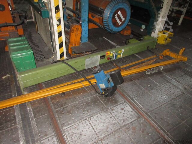 Demag Column swing crane Chain Hoist Demag KBK Kran Drehkran Hallenkran L 4m Demag KBK1 125Kg + DC Kettenzug H3,15m