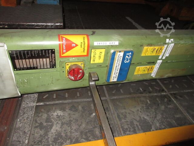 Demag Column swing crane Chain Hoist Demag KBK Kran Drehkran Hallenkran L 4m Demag KBK1 125Kg + DC Kettenzug H3,15m