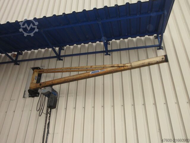 Zwenkzwenkkraan Zwenkzwenkkraan Kettingtakel ABUS LW Drehkran Hallenkran Kran 500KG NL 500KG L 3m incl. Abus GM Kettenzug