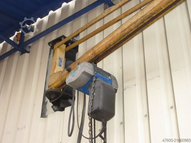 Zwenkzwenkkraan Zwenkzwenkkraan Kettingtakel ABUS LW Drehkran Hallenkran Kran 500KG NL 500KG L 3m incl. Abus GM Kettenzug
