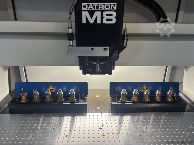 φρεζομηχανή γεφυρωτού τύπου διπλής κολόνας Datron M8