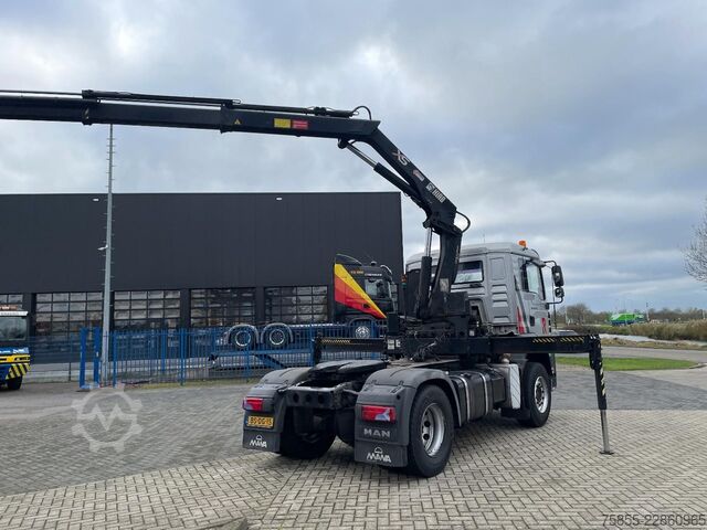 Standard-SZM MAN TGA 18.310 Hiab 166 E-3 HIDUO Crane-Kran + Remo...