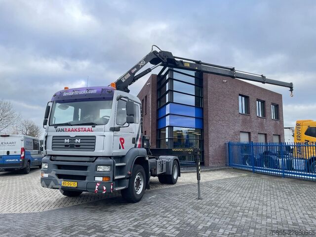Standard-SZM MAN TGA 18.310 Hiab 166 E-3 HIDUO Crane-Kran + Remo...