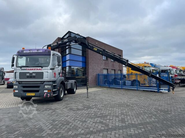 Standard-SZM MAN TGA 18.310 Hiab 166 E-3 HIDUO Crane-Kran + Remo...