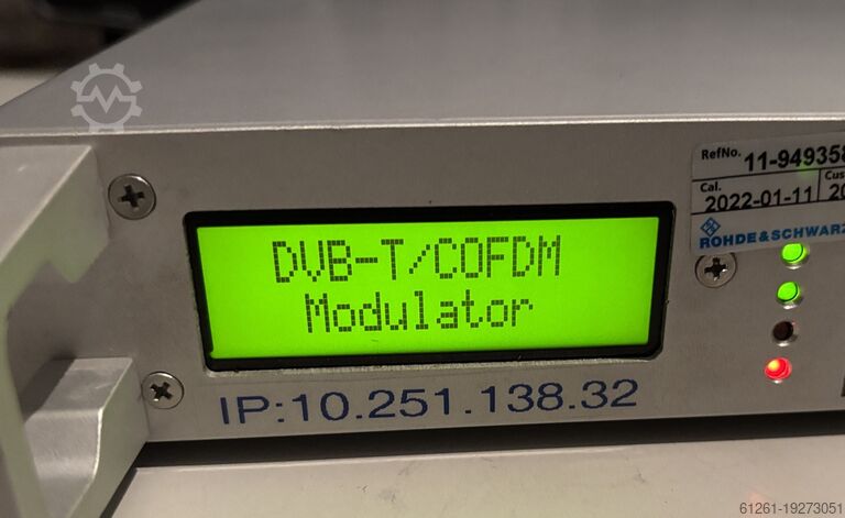 Modulator Rohde & Schwarz DVB-T/COFDM Modulator