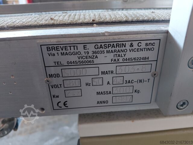 Broodsnijmachine Gasparin 5000