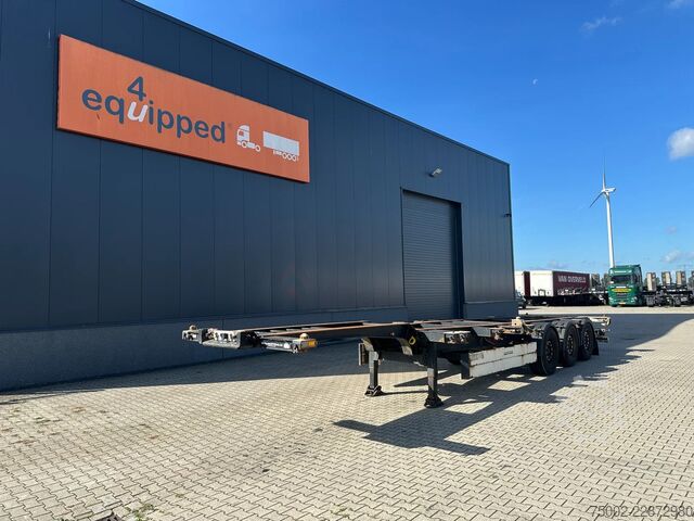 Transport af containere Schmitz Cargobull SCF24G 40FT HC / SAF + DISC / LIFTAXLE / NL-CHA...