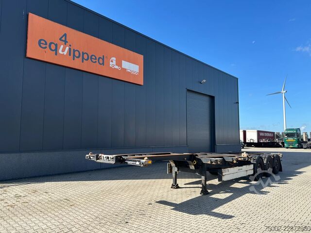 Transport af containere Schmitz Cargobull SCF24G 40FT HC / SAF + DISC / LIFTAXLE / NL-CHA...