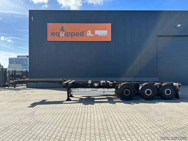 Transport af containere Schmitz Cargobull SCF24G 40FT HC / SAF + DISC / LIFTAXLE / NL-CHA...
