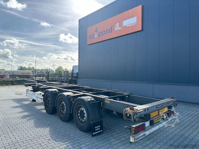 Transport af containere Schmitz Cargobull SCF24G 40FT HC / SAF + DISC / LIFTAXLE / NL-CHA...