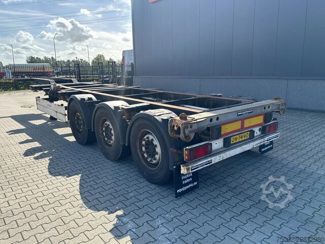 Transport af containere Schmitz Cargobull SCF24G 40FT HC / SAF + DISC / LIFTAXLE / NL-CHA...