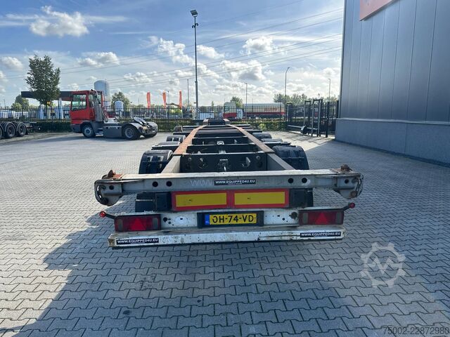 Transport af containere Schmitz Cargobull SCF24G 40FT HC / SAF + DISC / LIFTAXLE / NL-CHA...