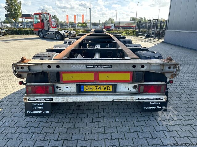 Transport af containere Schmitz Cargobull SCF24G 40FT HC / SAF + DISC / LIFTAXLE / NL-CHA...