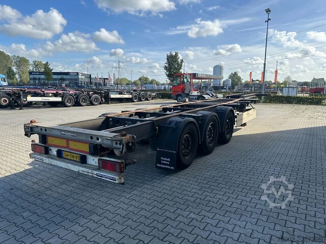 Transport af containere Schmitz Cargobull SCF24G 40FT HC / SAF + DISC / LIFTAXLE / NL-CHA...
