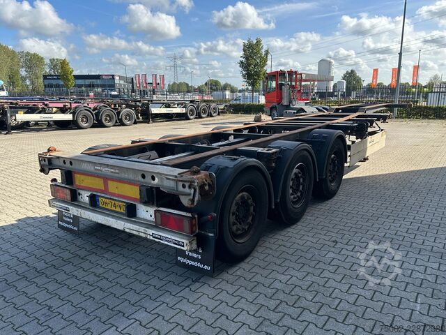 Transport af containere Schmitz Cargobull SCF24G 40FT HC / SAF + DISC / LIFTAXLE / NL-CHA...