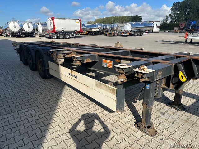 Transport af containere Schmitz Cargobull SCF24G 40FT HC / SAF + DISC / LIFTAXLE / NL-CHA...