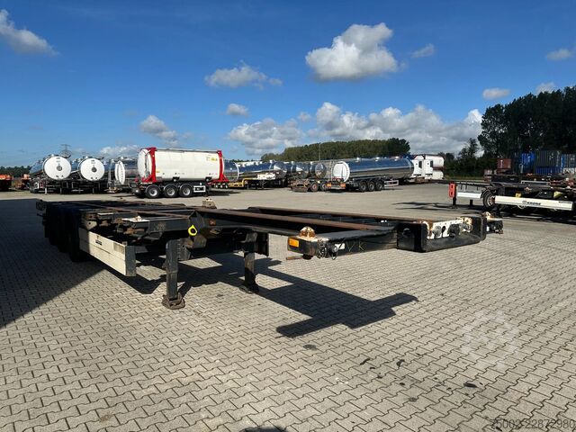 Transport af containere Schmitz Cargobull SCF24G 40FT HC / SAF + DISC / LIFTAXLE / NL-CHA...