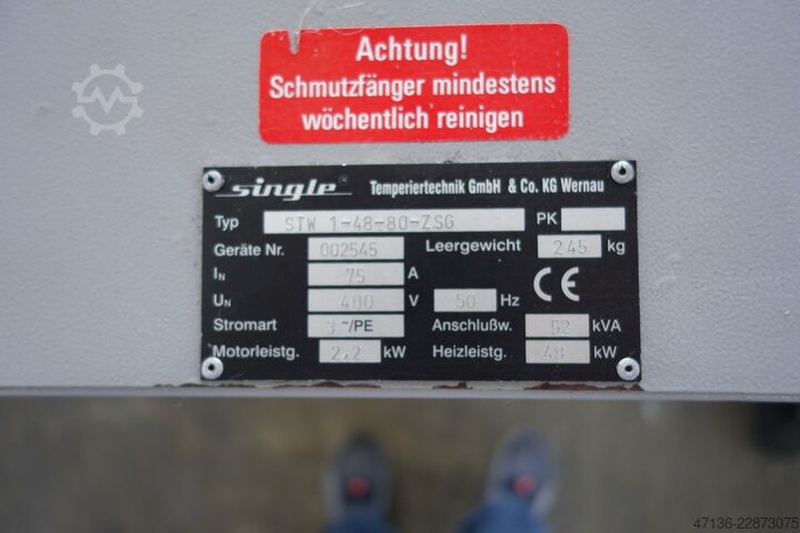 Erhitzungsanlage Temperiertechnik GmbH SES