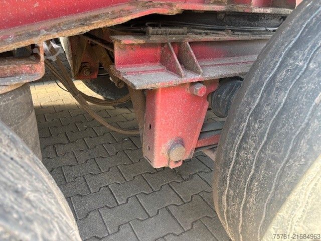 Tipper semitrailer  Reiling  Kran Atlas 145.2V
