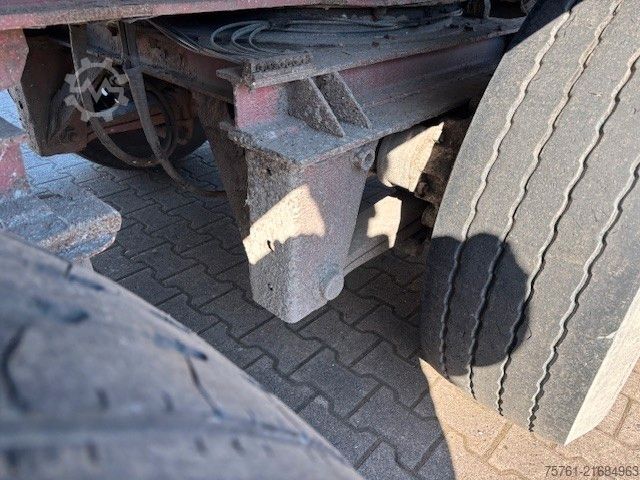 Tipper semitrailer  Reiling  Kran Atlas 145.2V